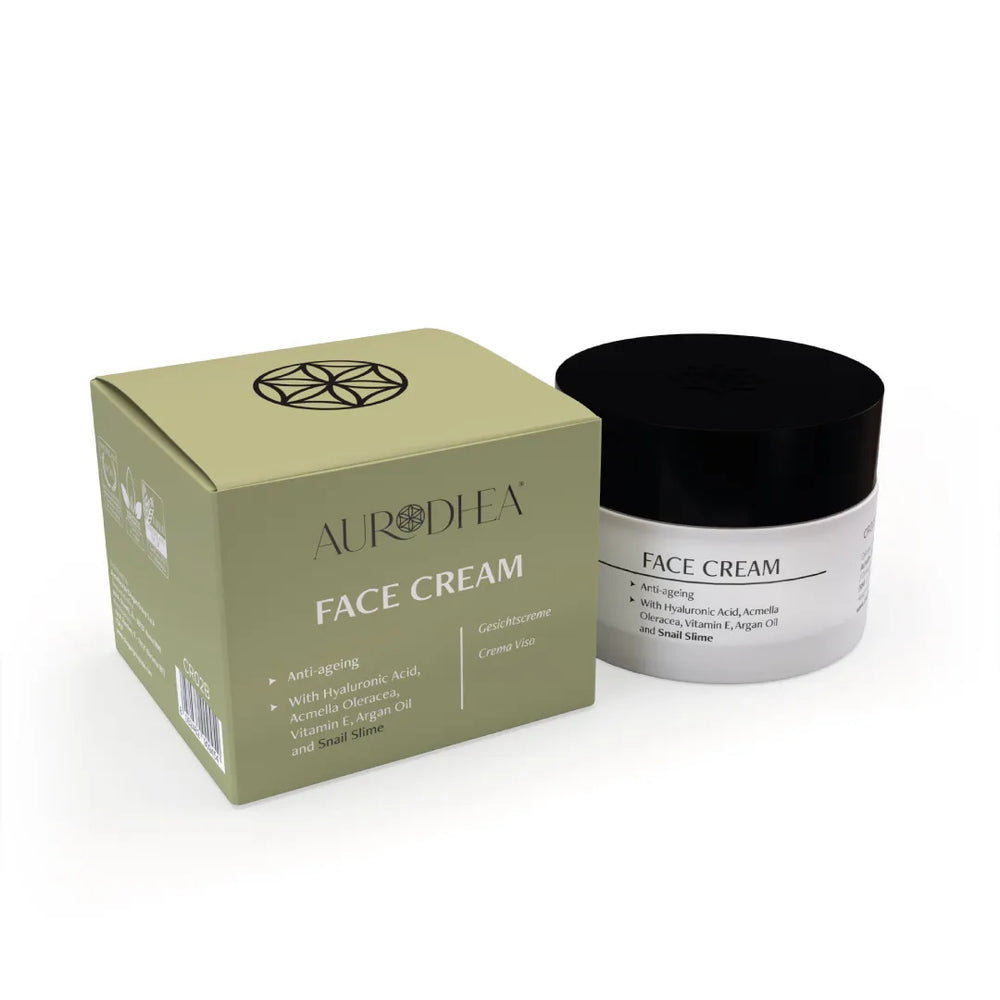Anti-aging snail slime face cream for firmer, smoother skin — YU