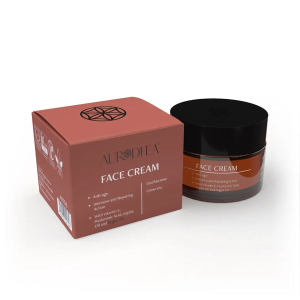 Argan oil face cream for dry and mature skin — YU