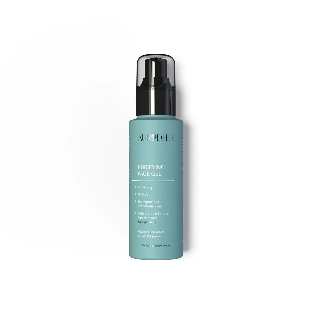 Purifying face gel with salicylic acid for oily skin — YU