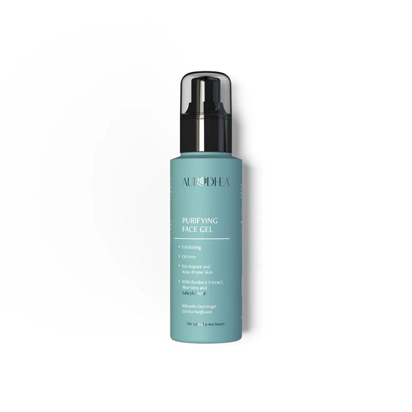 Purifying face gel with salicylic acid for oily skin — YU